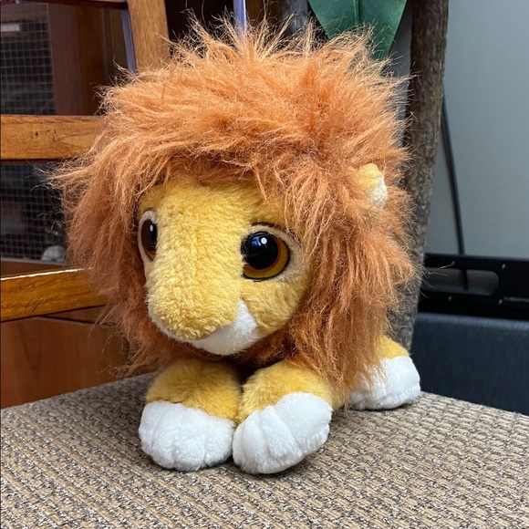 Vintage 1994 Plush Lion The Lion King Simba Plush Mane Changing Stuffed Animal - Picture 3 of 8